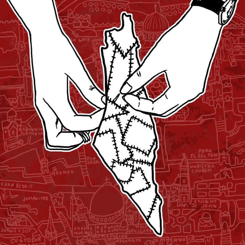 "Sewing Palestine" Print