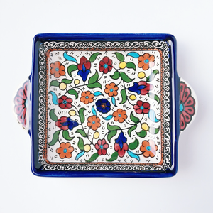 Hand-Painted Khalili Ceramic Jewelry Mini Tray