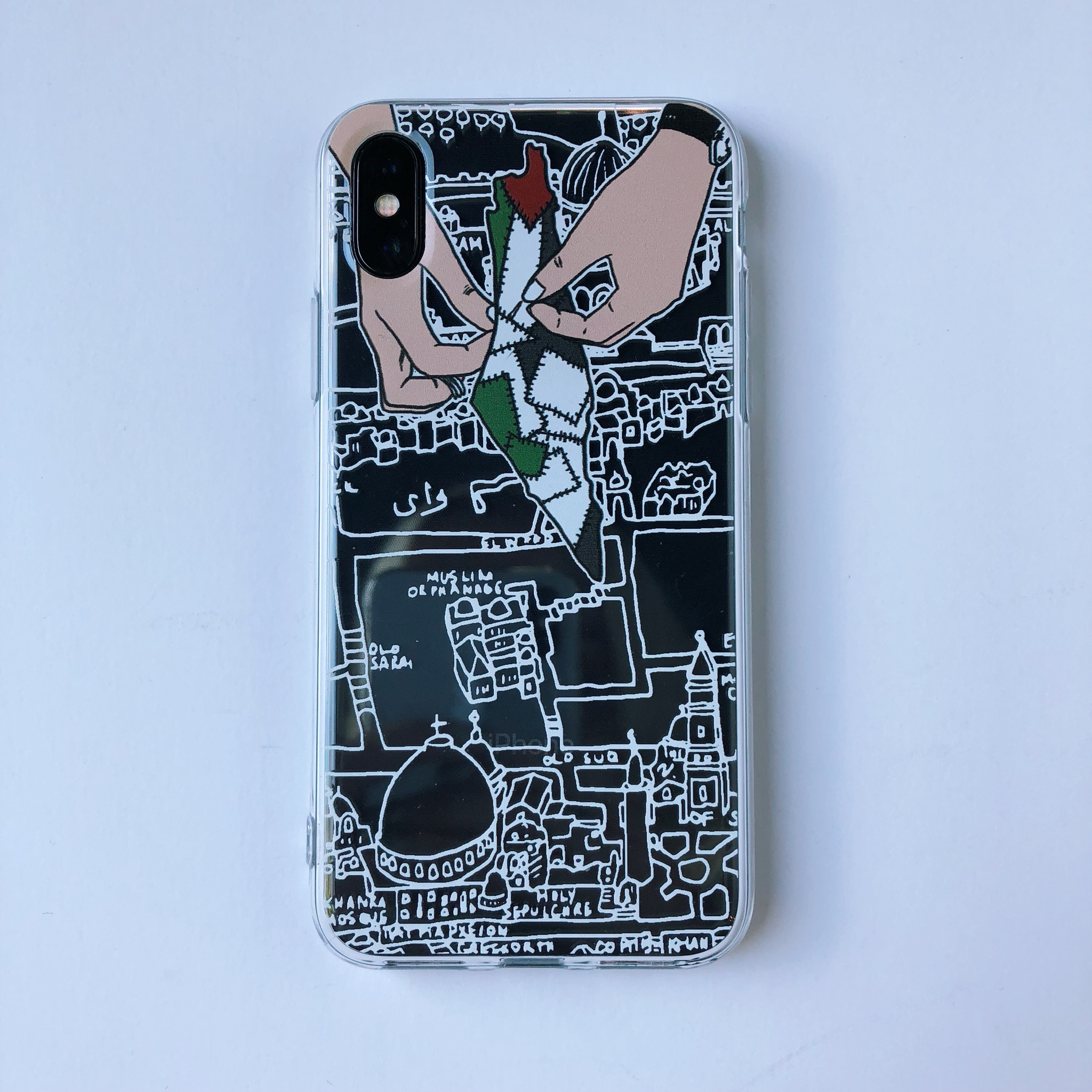 The "Stitching Palestine" Phonecase WATAN STUDIO The "Stitching Palestine" Phonecase WATAN STUDIO