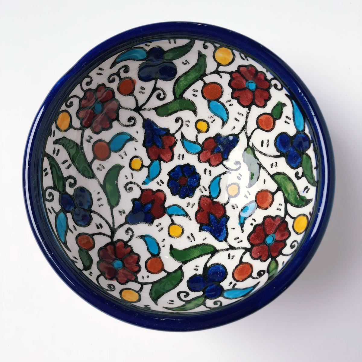 Hand-Painted Khalili Small Ring Bowl