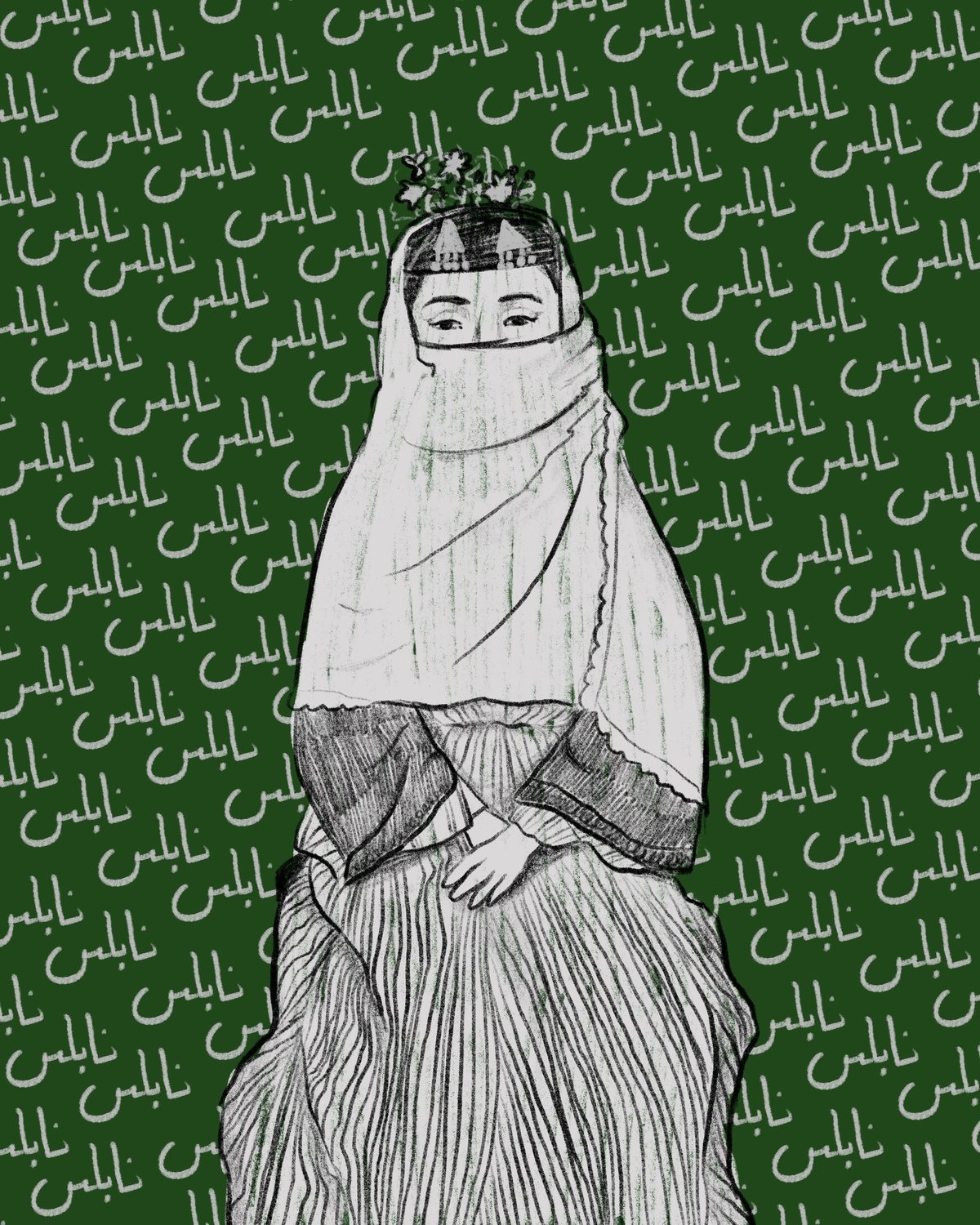 "Woman of Nablus" Print