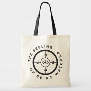 "The Feeling of Being Watched" Documentary Tote Bag