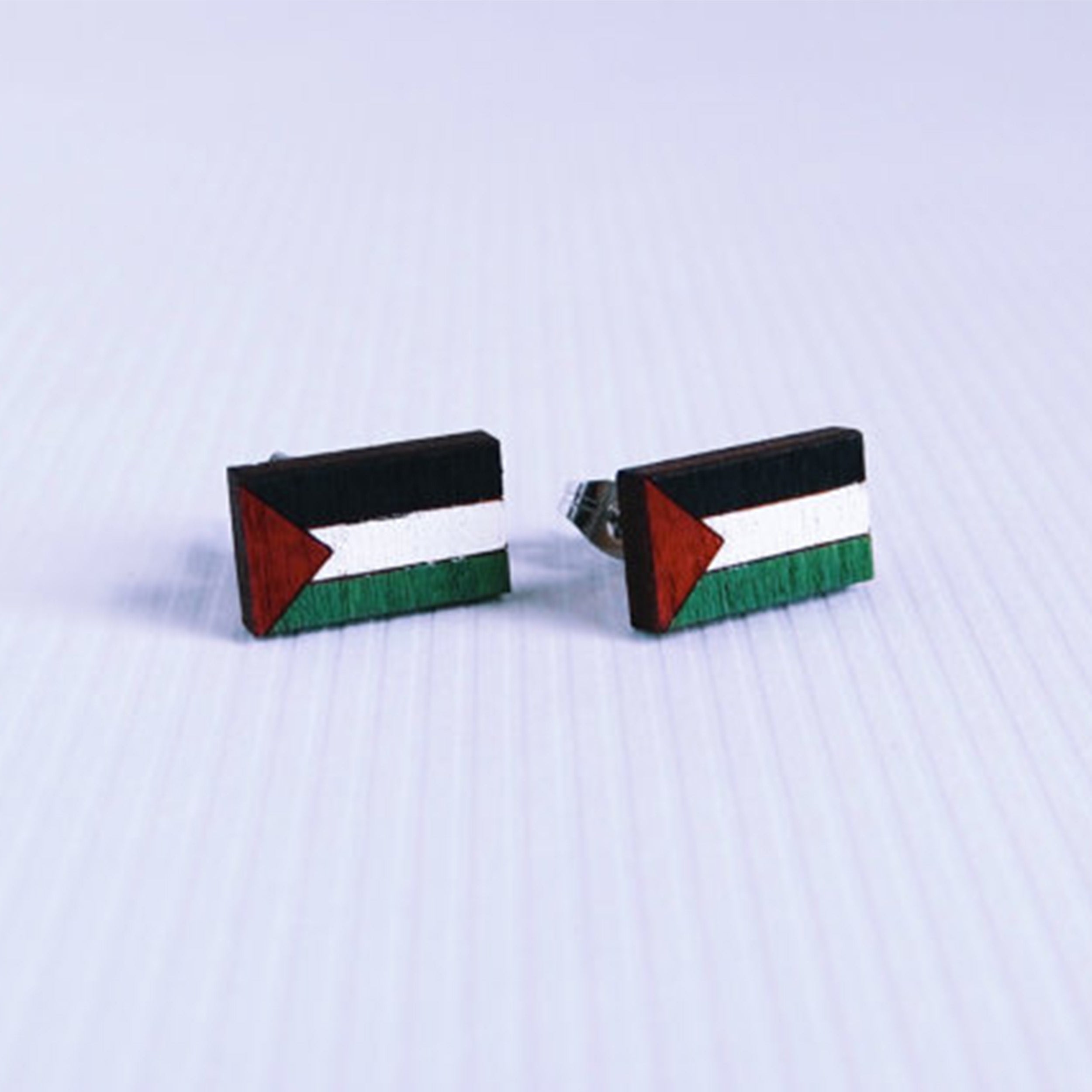 Map of Palestine Stud Earrings