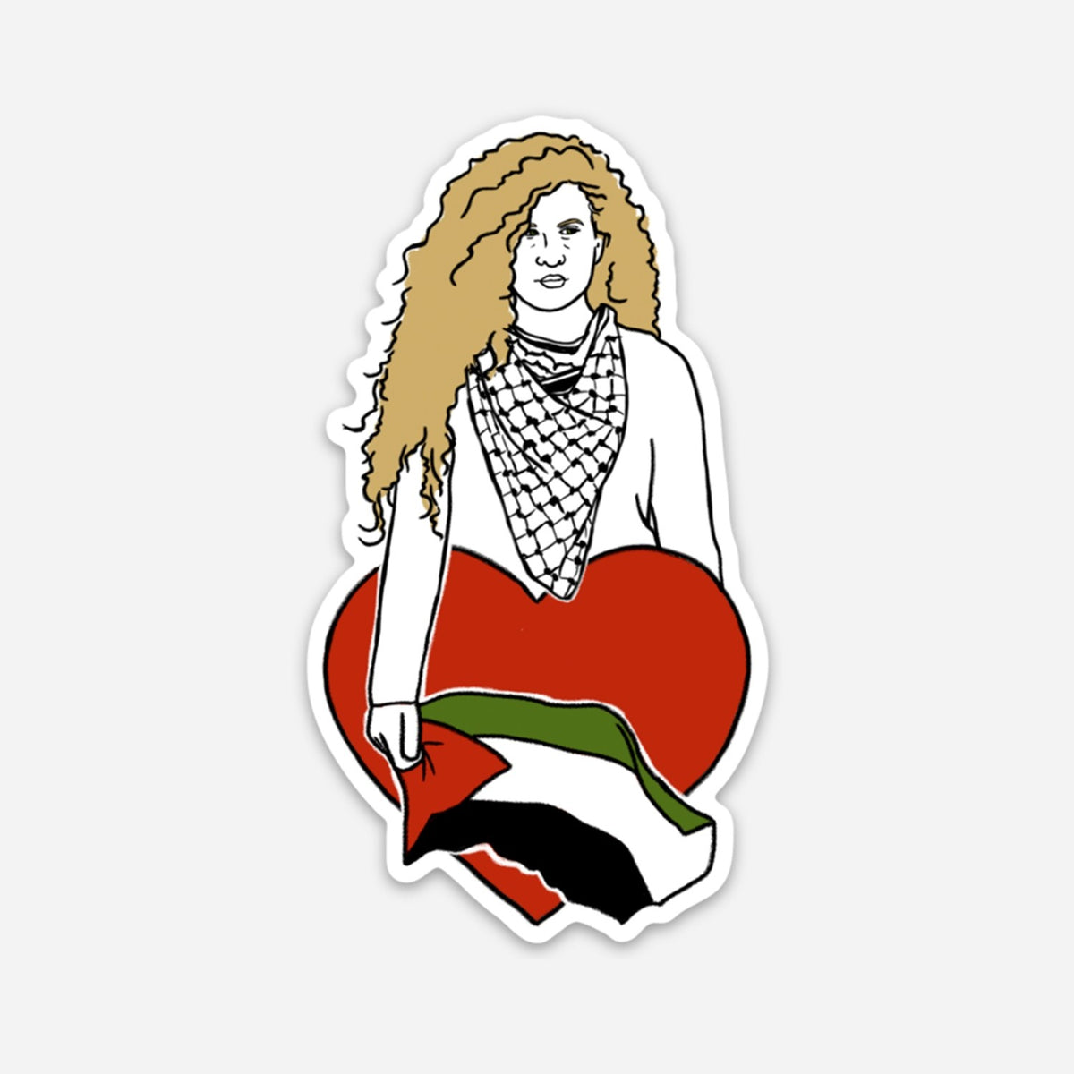 Ahed Tamimi Sticker