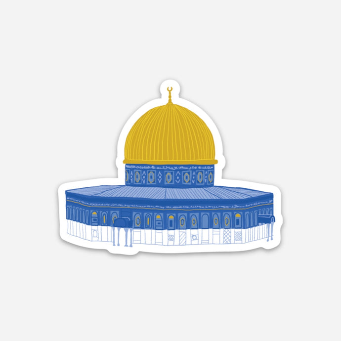 Palestinian Dome of the Rock Sticker
