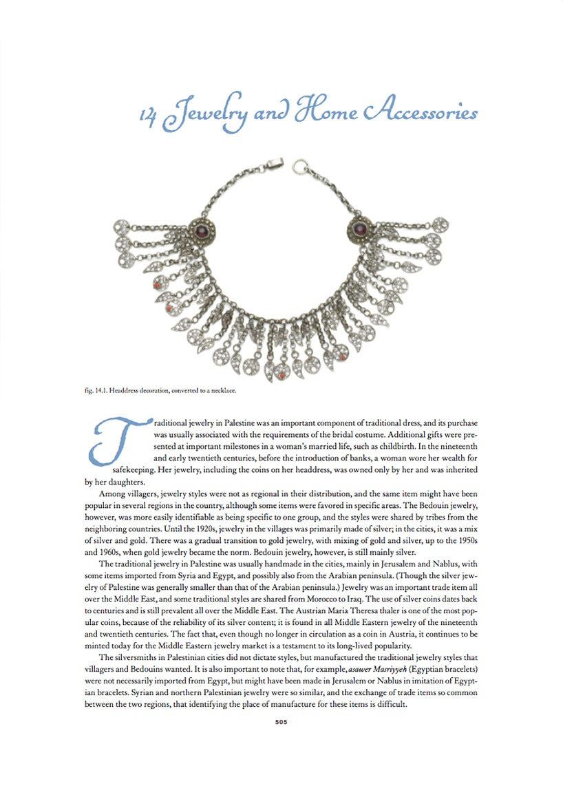 Traditional Palestinian Costume: Origins and Evolutions by Hanan Karaman Munayyer