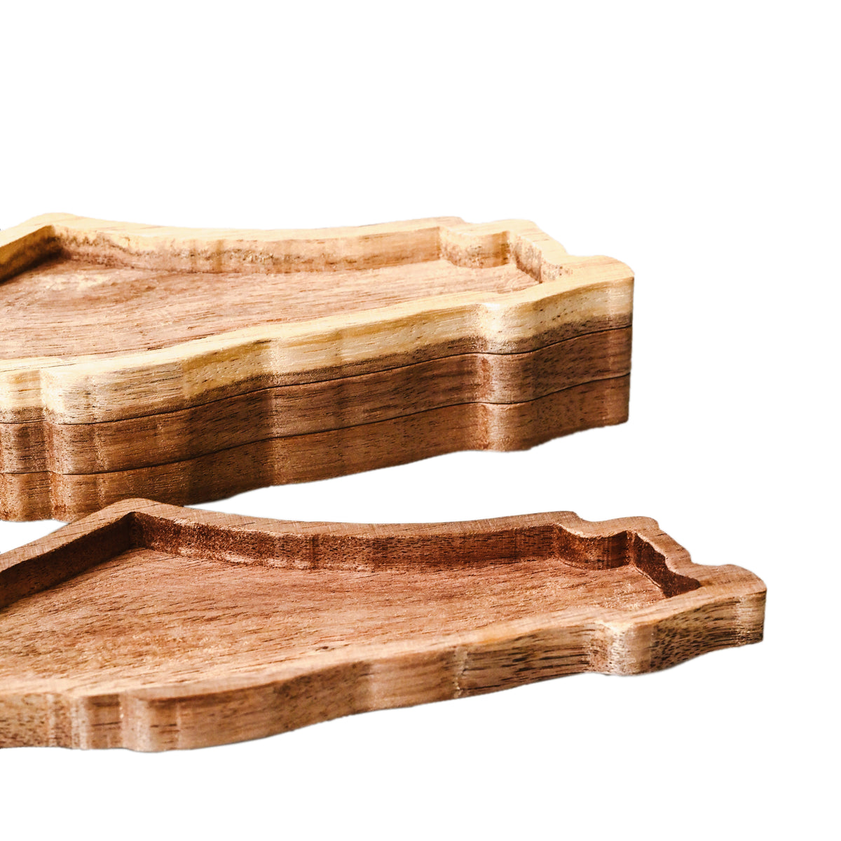 Small Palestine Map Dish (Wood)