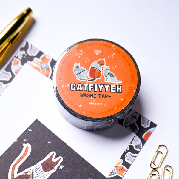 Catfiyyeh Washi Tape &mdash; alternate view