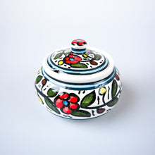 Load image into Gallery viewer, Hand-Painted Khalili Rounded Ceramic Jar