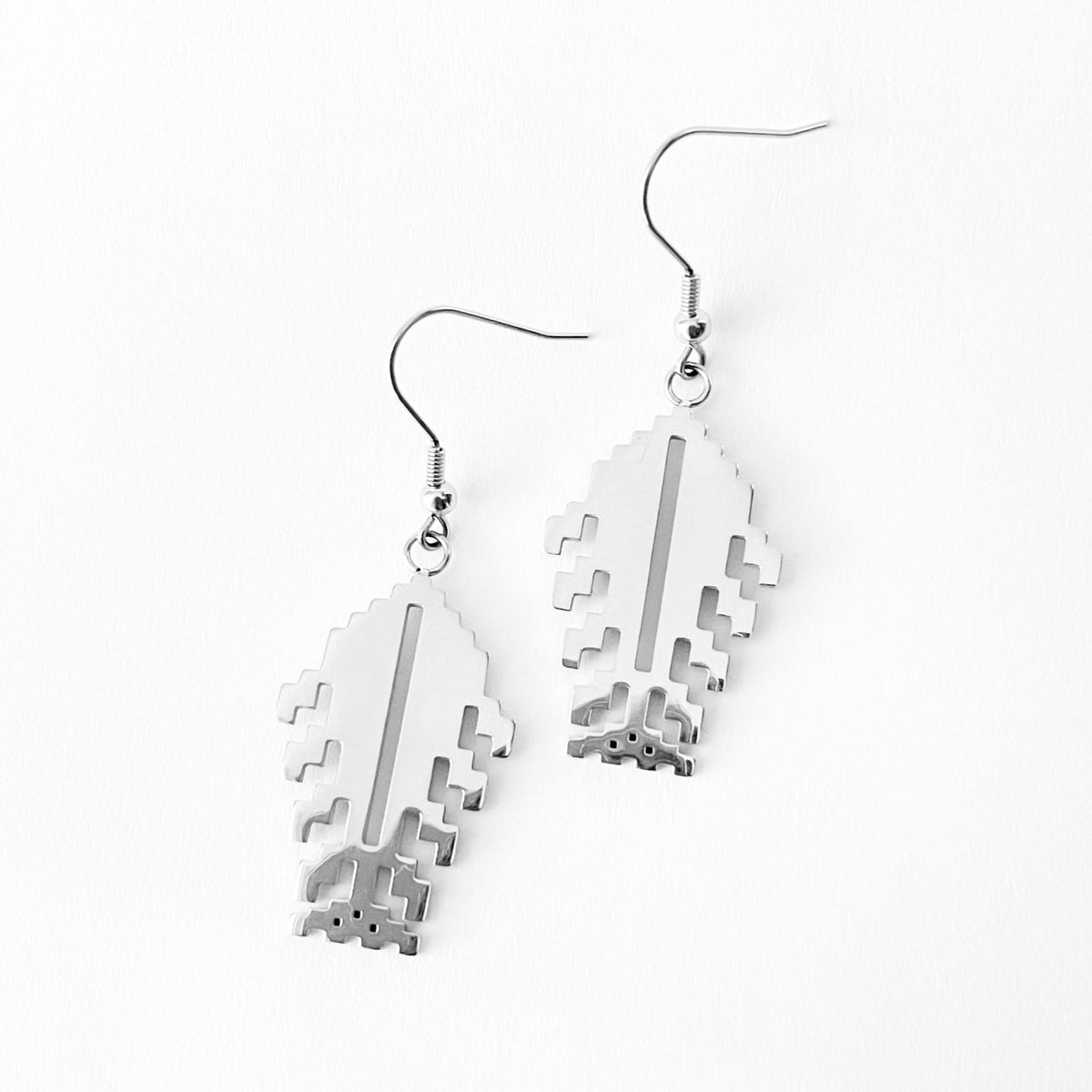 Silver "Tree of Life" Saru Tatreez Earrings