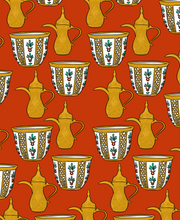 Load image into Gallery viewer, Pop 100% Arabic Coffee Print (Choose Your Color)