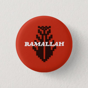 "Ramallah" Button Pin