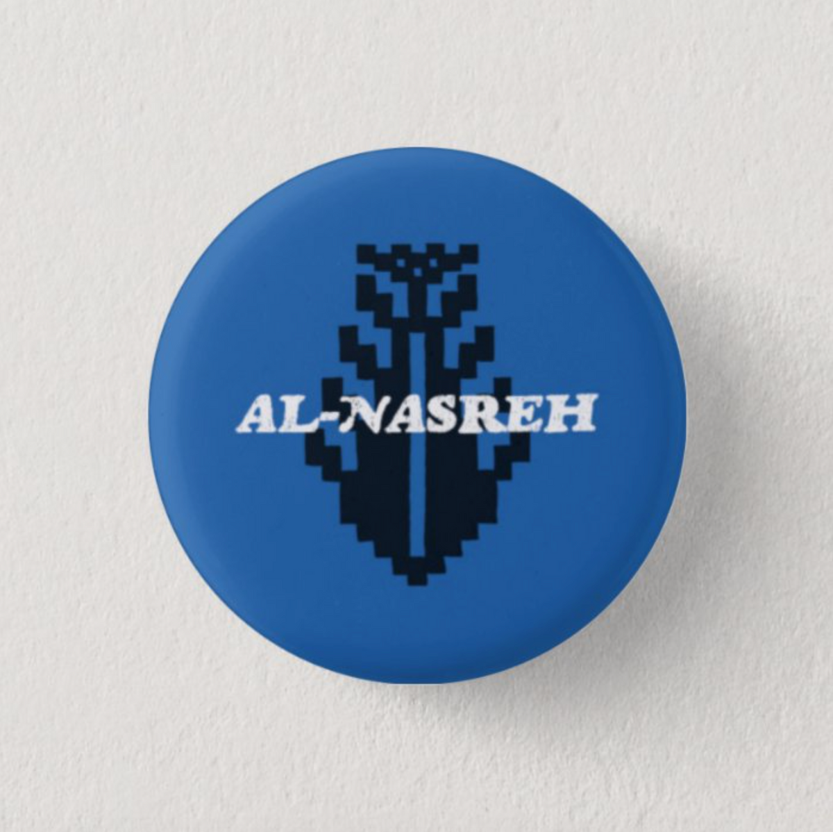 "Nazareth" Button Pin