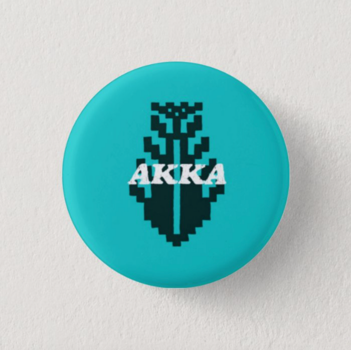 "Akka" Button Pin
