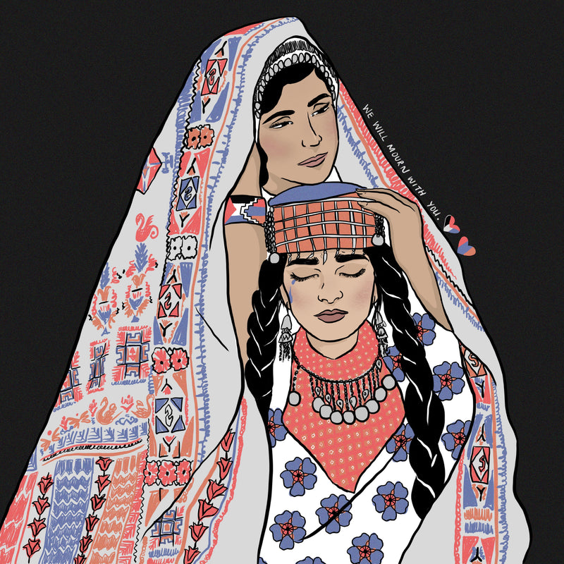 Palestine & Armenia Solidarity Poster