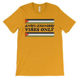 Vintage "Anti-Zionist Vibes Only" Palestine T-Shirt
