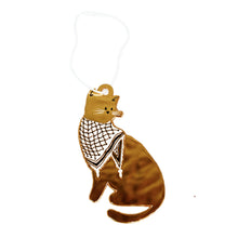 Load image into Gallery viewer, Golden Catfiyyeh Christmas Ornament