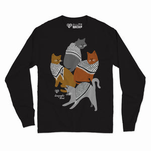 Long Sleeve Palestinian Catfiyyeh Gang Shirt