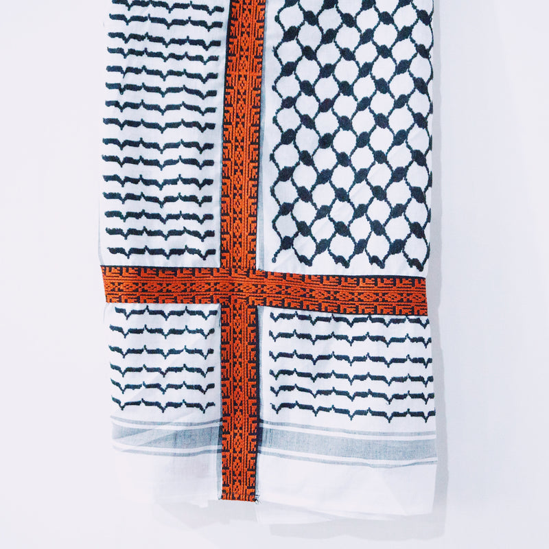 Tatreez Kuffiyeh Scarf