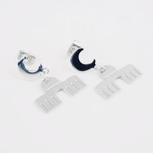 Dome of the Rock Earrings (Silver)