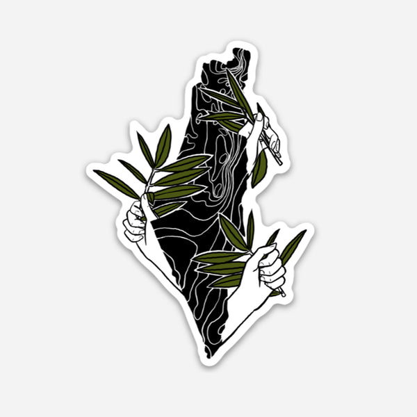 Imagine Palestine Sticker
