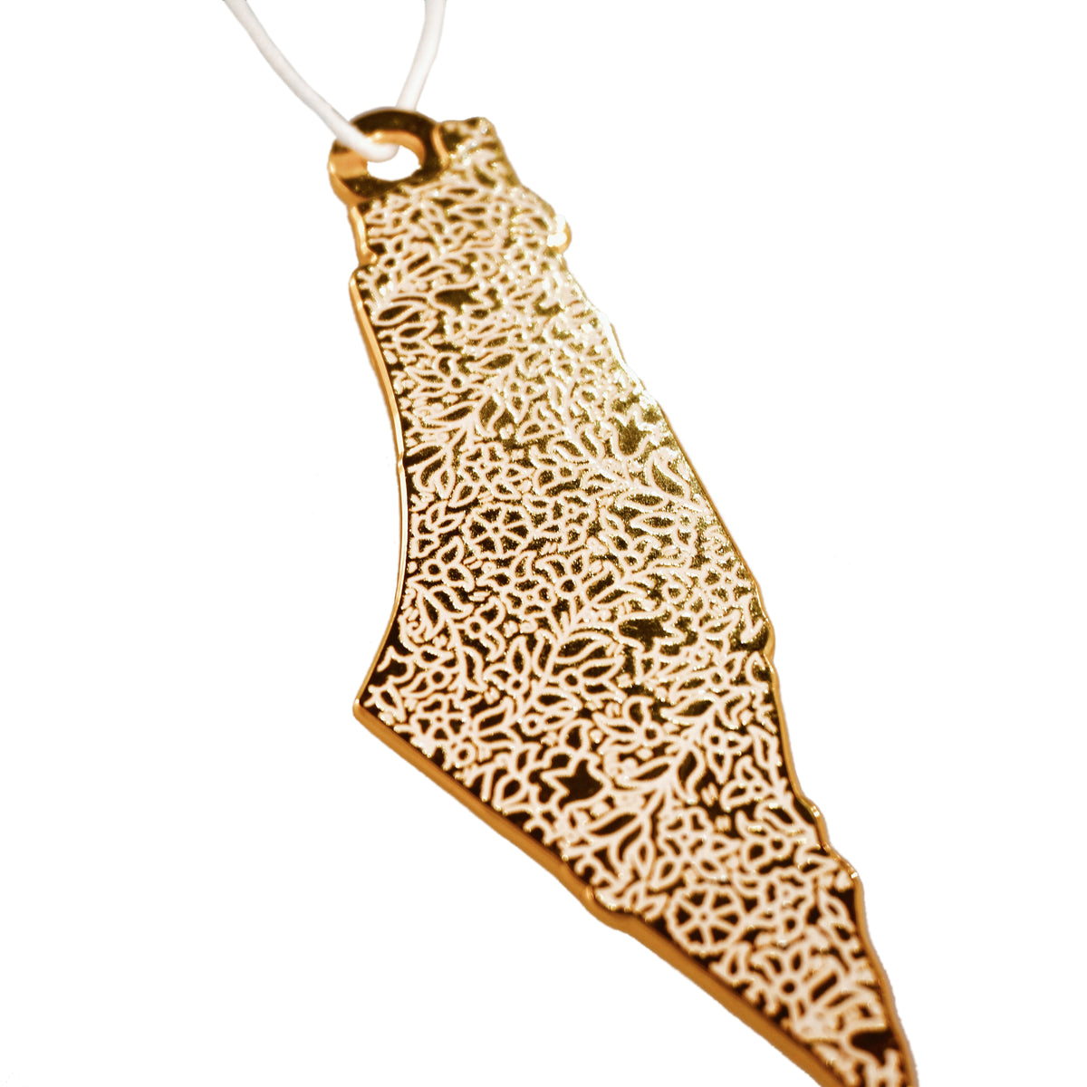 Golden Khalili Palestine Holiday Ornament