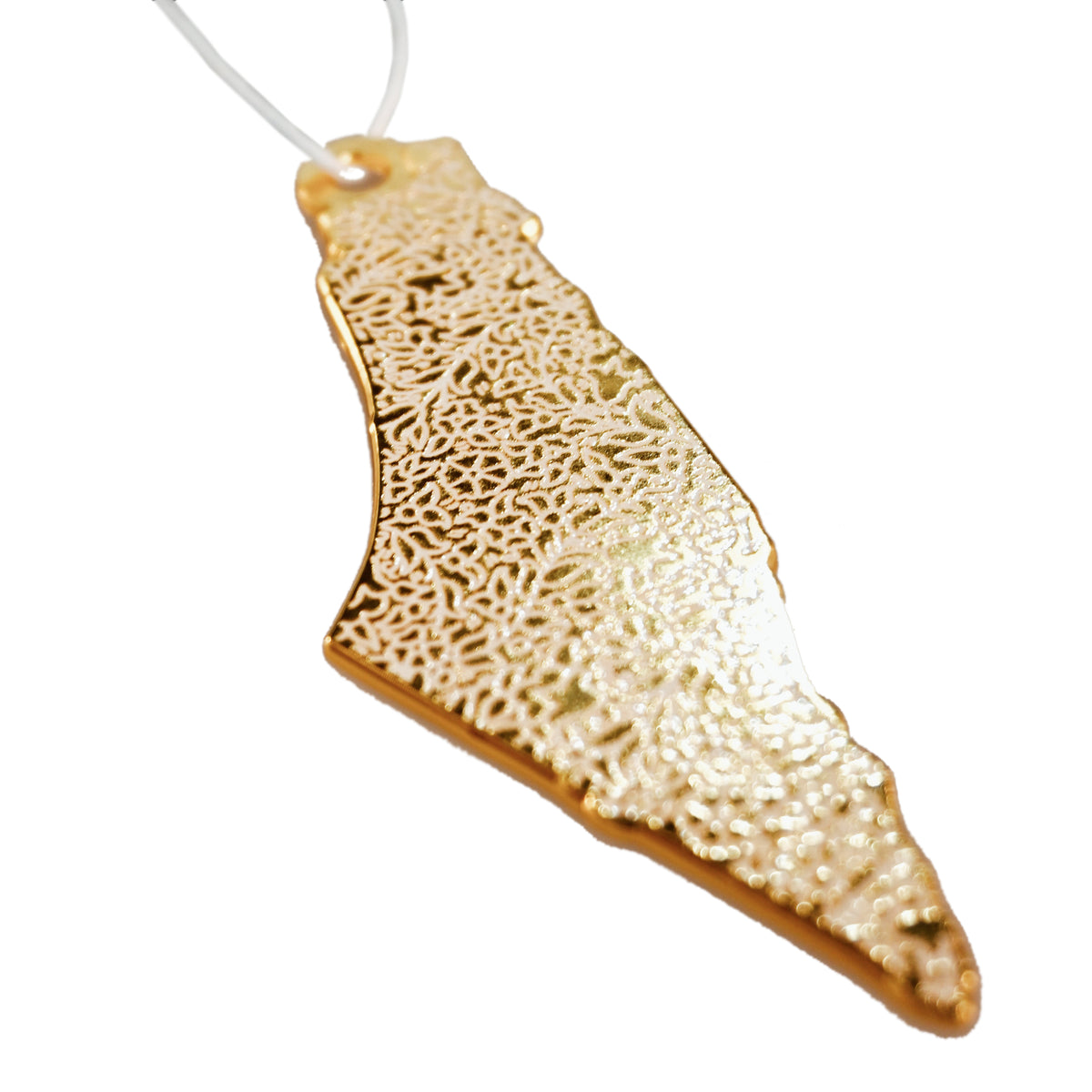 Golden Khalili Palestine Holiday Ornament