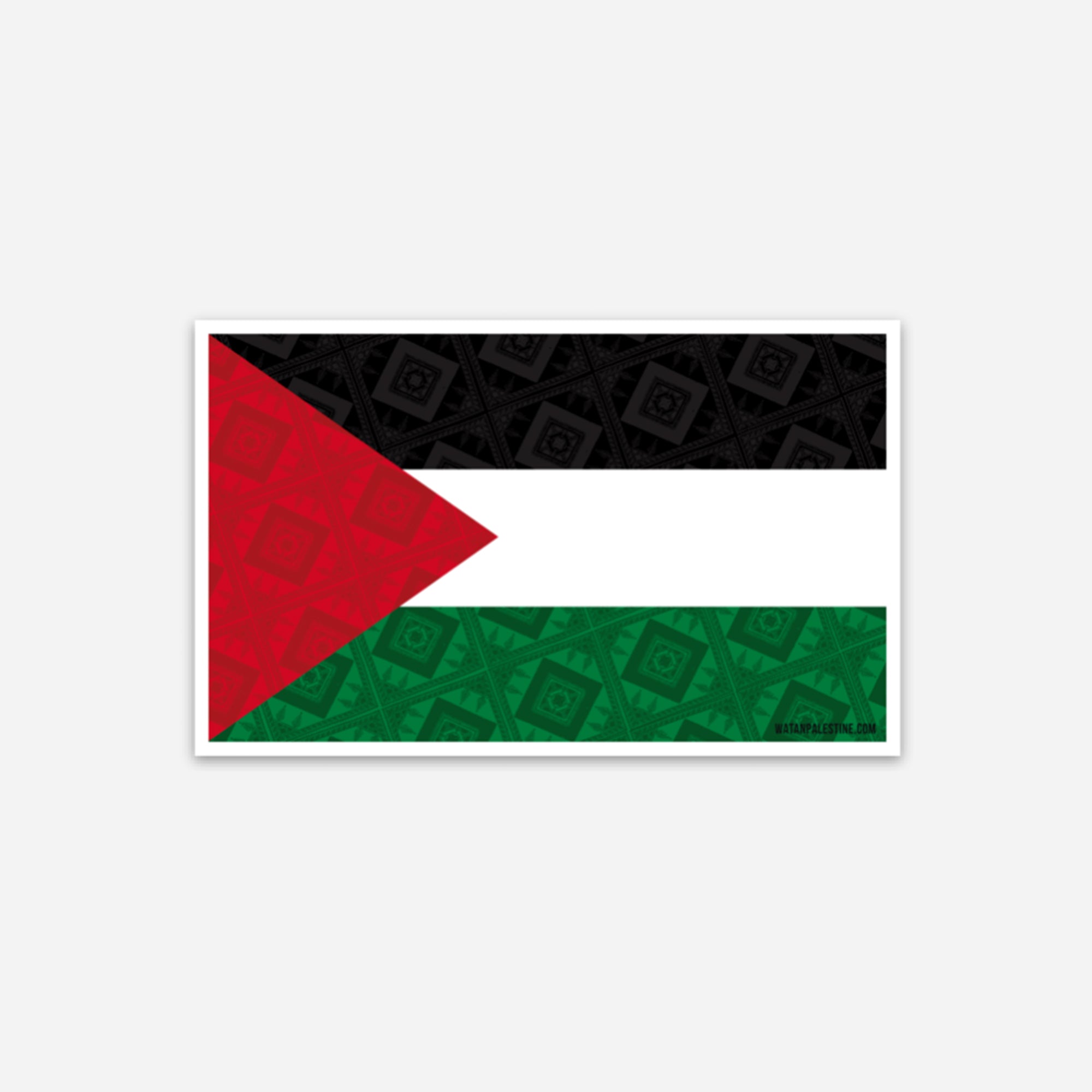 100 Autocollants Mini Drapeau Palestine - Environ 1 Cm, Fabriqués En France, Neuf