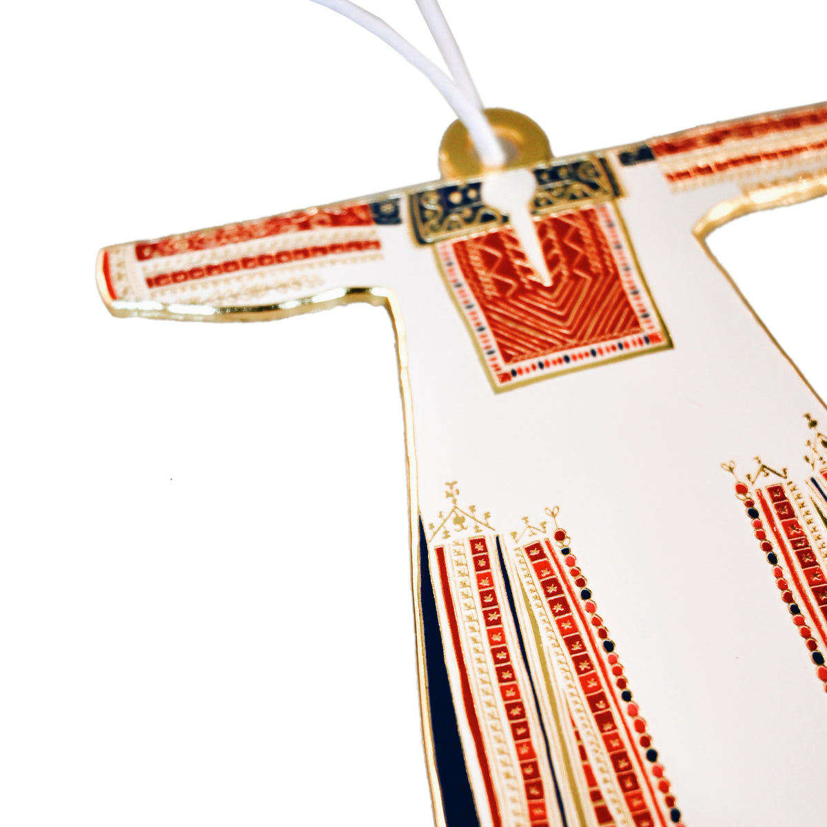 Golden Thobe of Yaffa Holiday Ornament