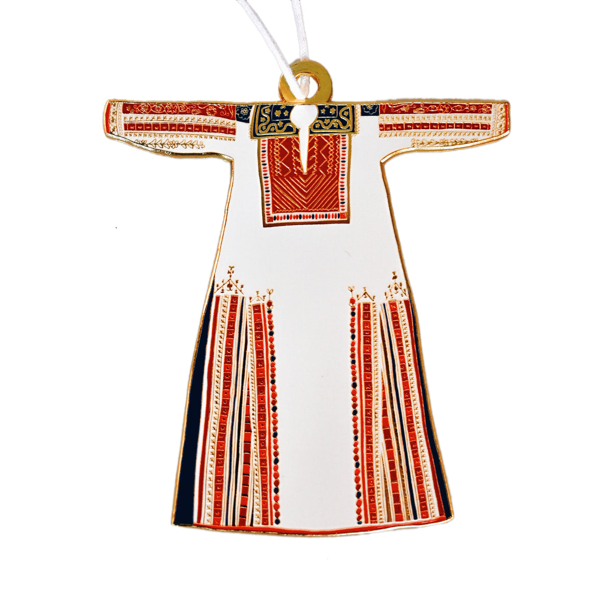 Golden Thobe of Yaffa Holiday Ornament