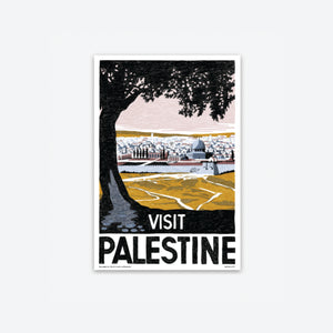 "Visit Palestine" Sticker